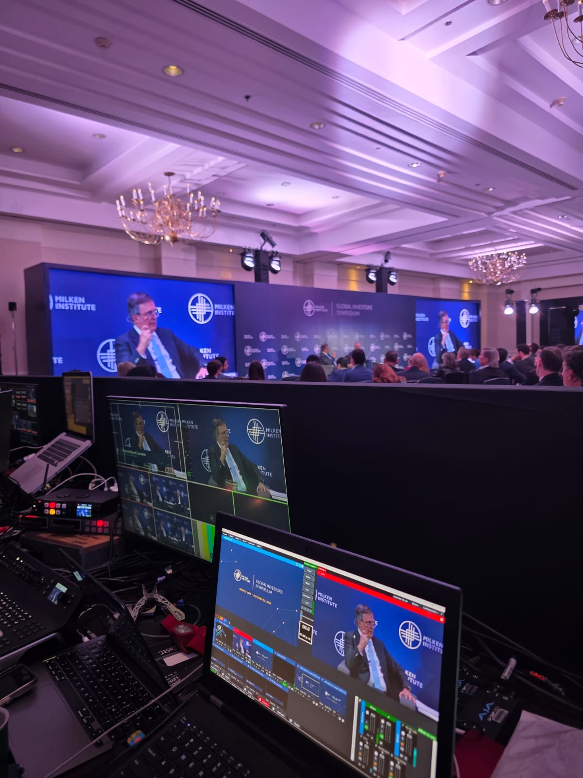 Milken Institute live production