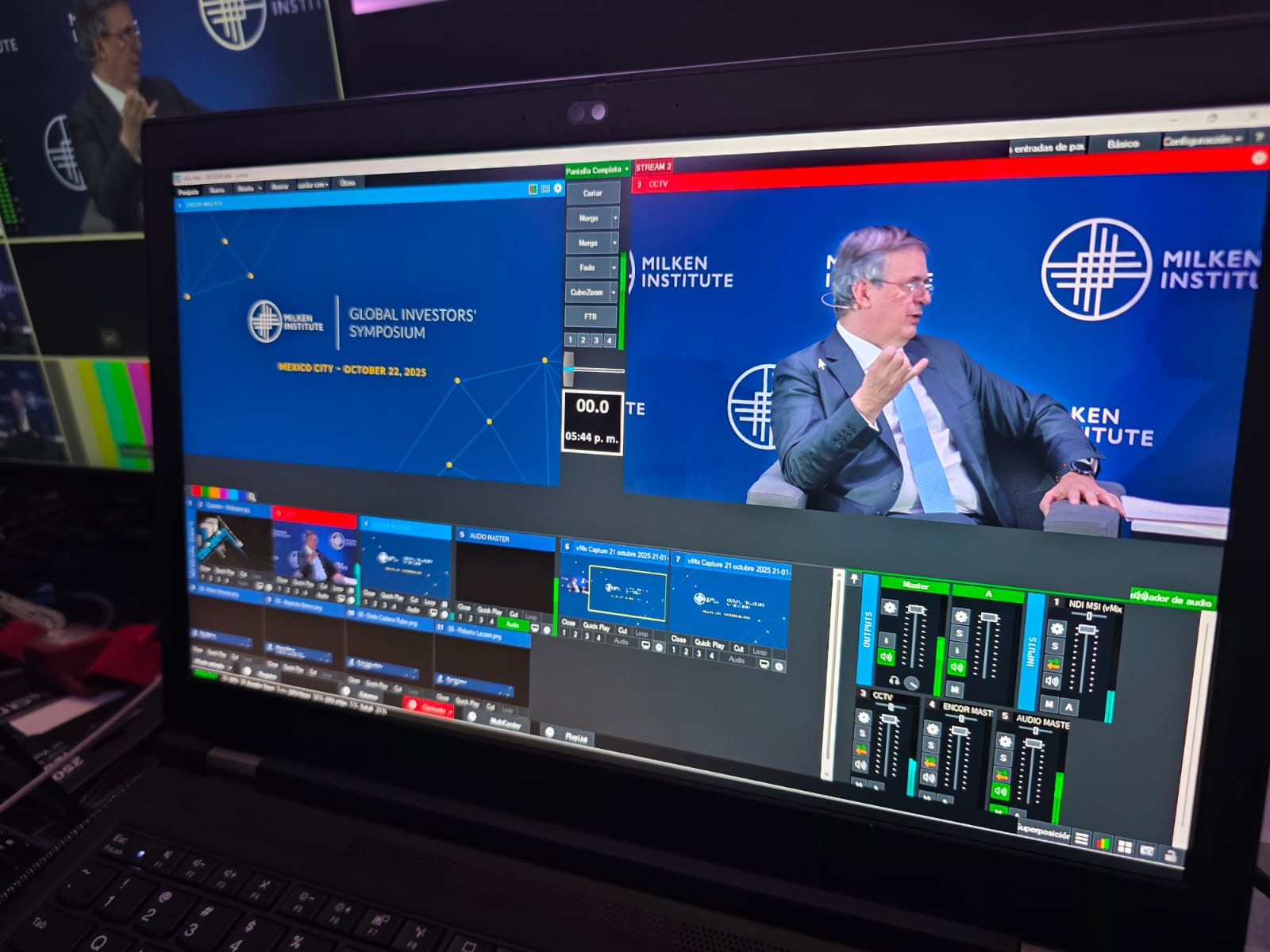 Milken Institute live production