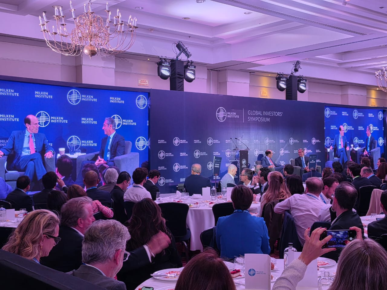 Milken Institute live production